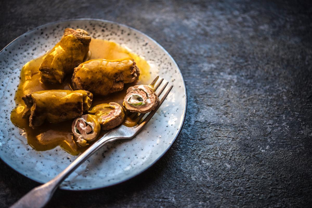 Involtini di vitello (veal rolls) - Recipes | fooby.ch