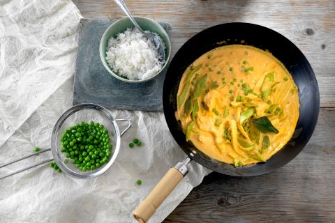 Pangasius im Gemüse-Curry