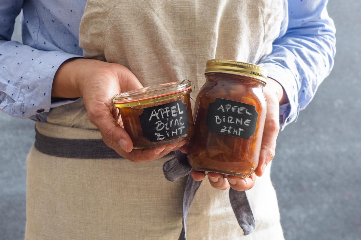 Apfel-Birnen-Konfitüre - Rezepte | fooby.ch