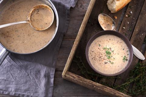 Pilz-Crème-Suppe