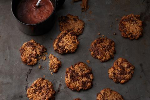 Erdnuss-Zimt-Cookies