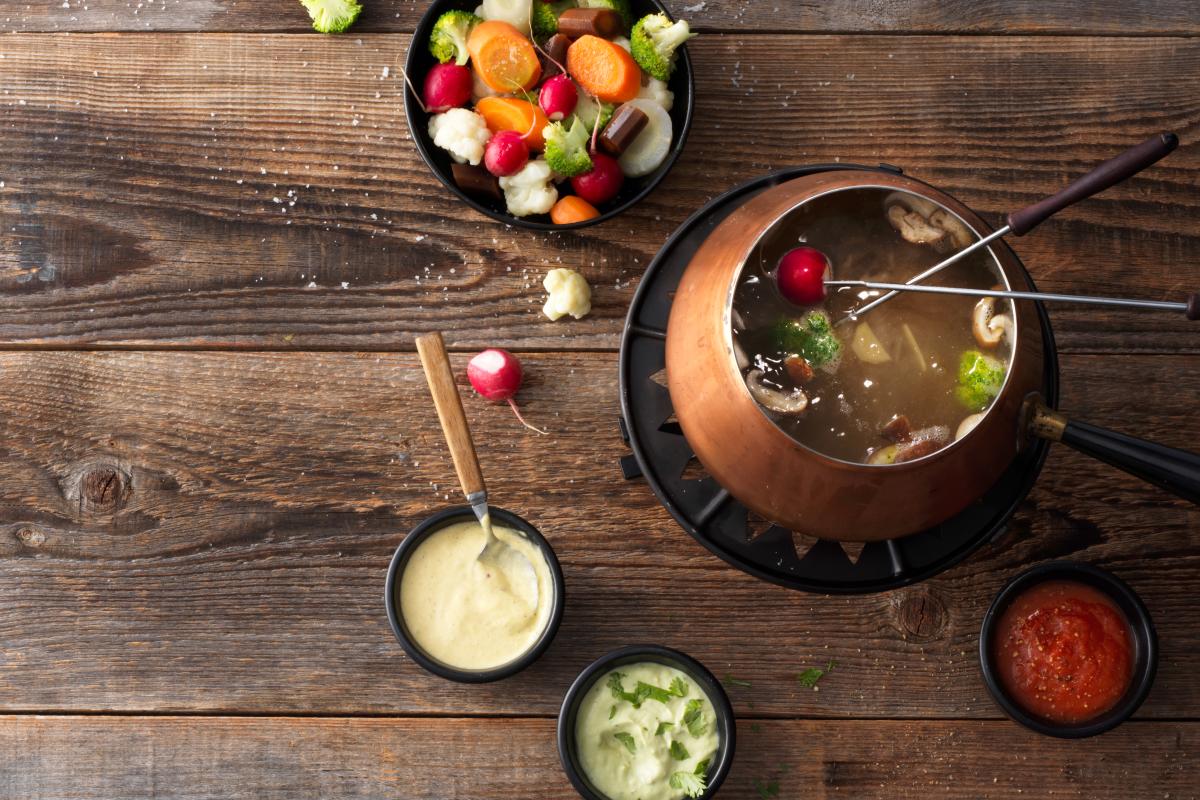 Vegetable fondue - Recipes | fooby.ch
