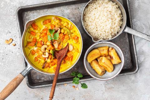 Curry aux patates douces