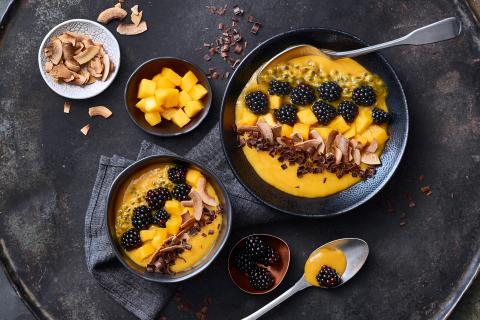 Mango smoothie bowl - Recipes 