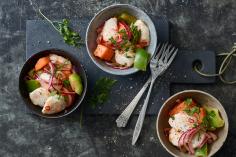 Ceviche with scallops