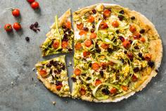 Spargel-Mohn-Pizza