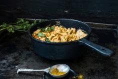 Indian coconut chicken curry