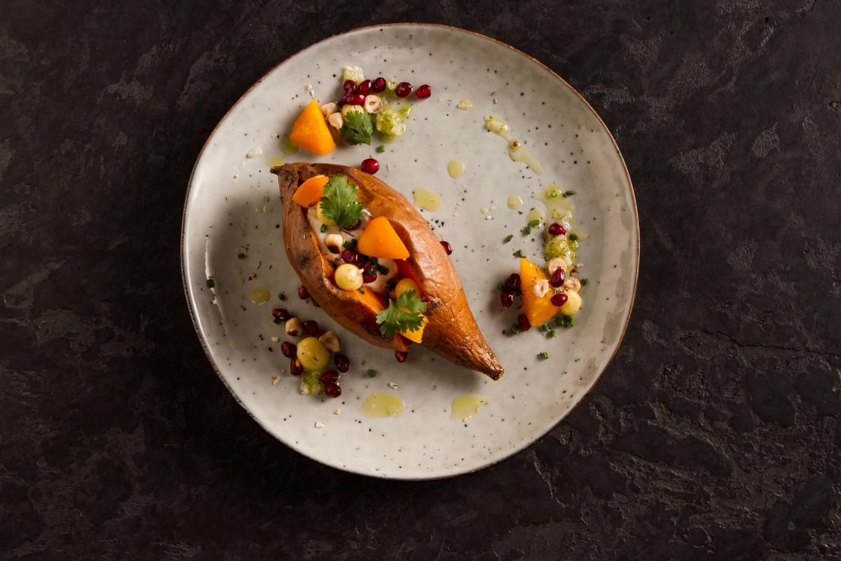 Stuffed sweet potatoes - Recipes | fooby.ch