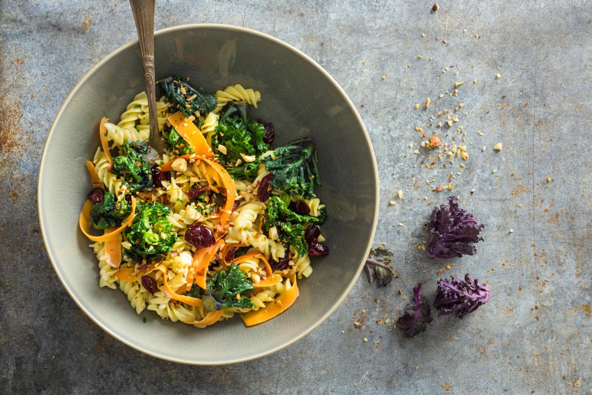 Pasta with kalettes - Recipes | fooby.ch