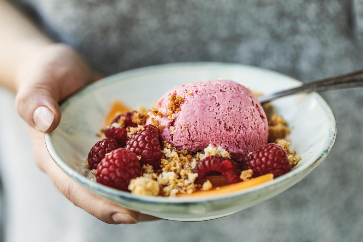 Melonen-Himbeer-Glace - Rezepte | fooby.ch
