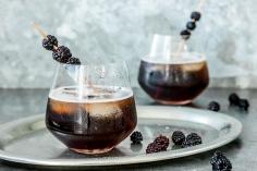 Fruity Black Velvet Cocktail