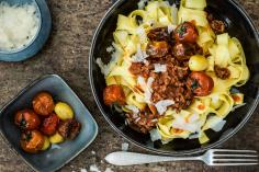 Pappardelle bolognese