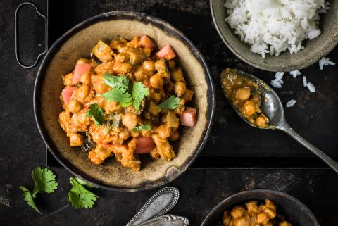 Chickpeas-Curry