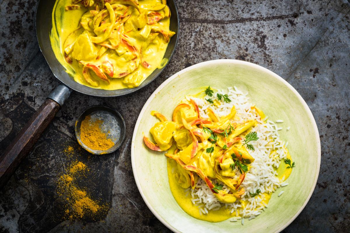 Fruit in curry sauce - Recipes | fooby.ch