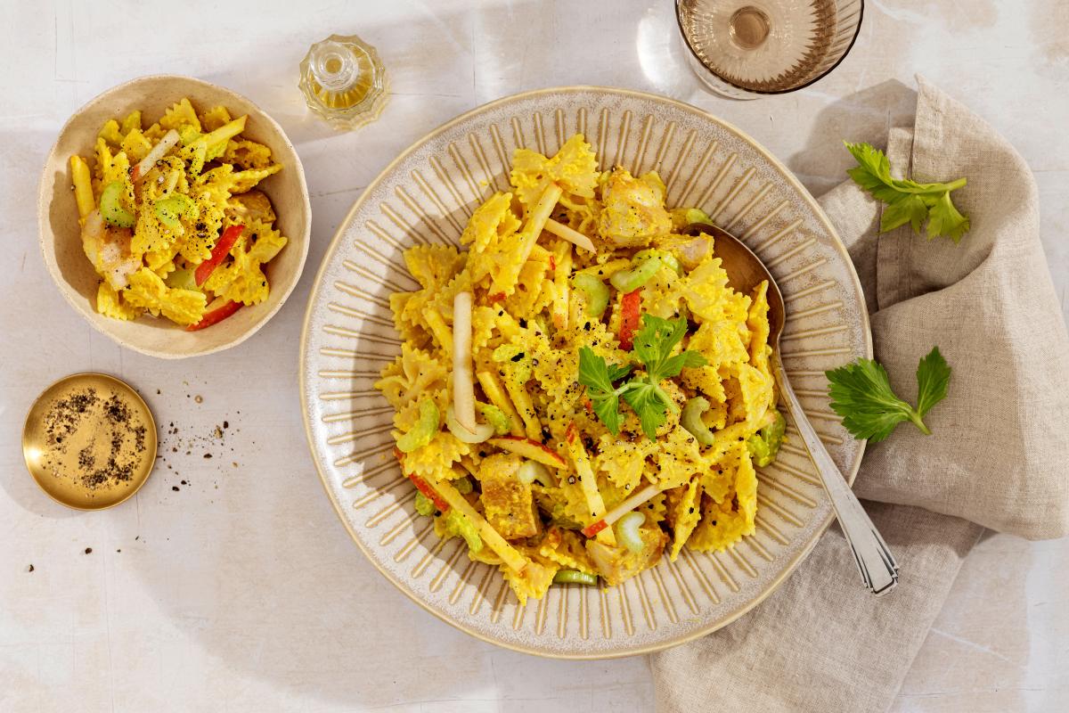 Pasta salad with chicken - Recipes | fooby.ch