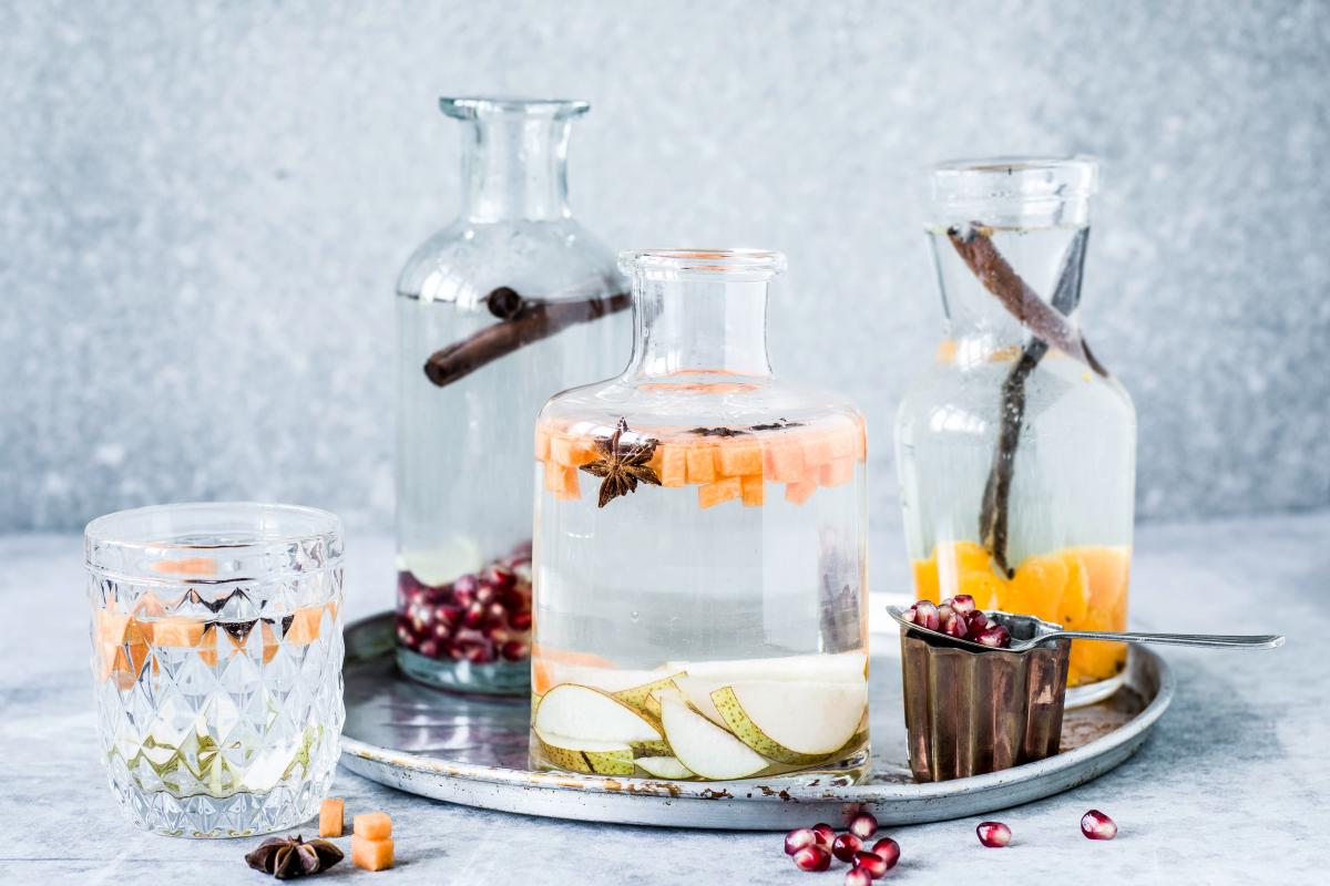 Winter Flavored Waters Rezepte fooby.ch