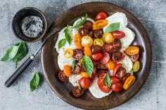 Salade tomates-mozzarella