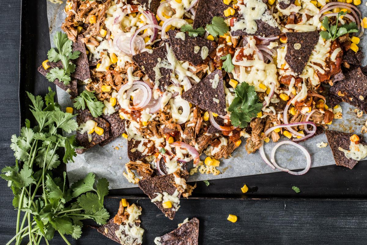 Pulled pork nachos - Recipes | fooby.ch