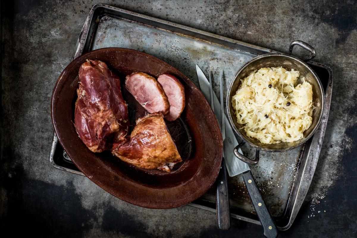 Palette fumée à la choucroute - Recette | fooby.ch