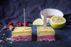Raw cheesecake popsicles