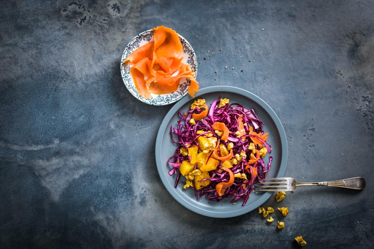 Red cabbage salad - Recipes | fooby.ch