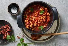 Poêlée de pois chiches au chorizo