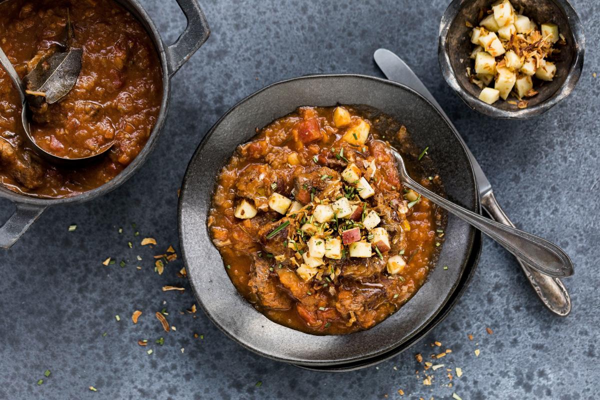 Beef ragout with apples - Recipes | fooby.ch