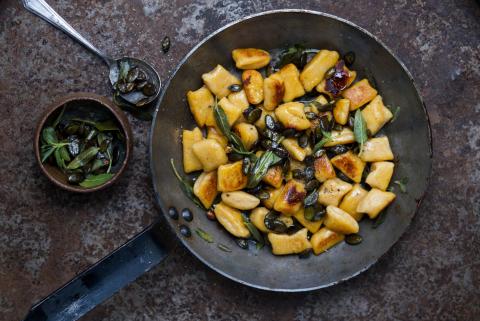 Gnocchi with sage butter