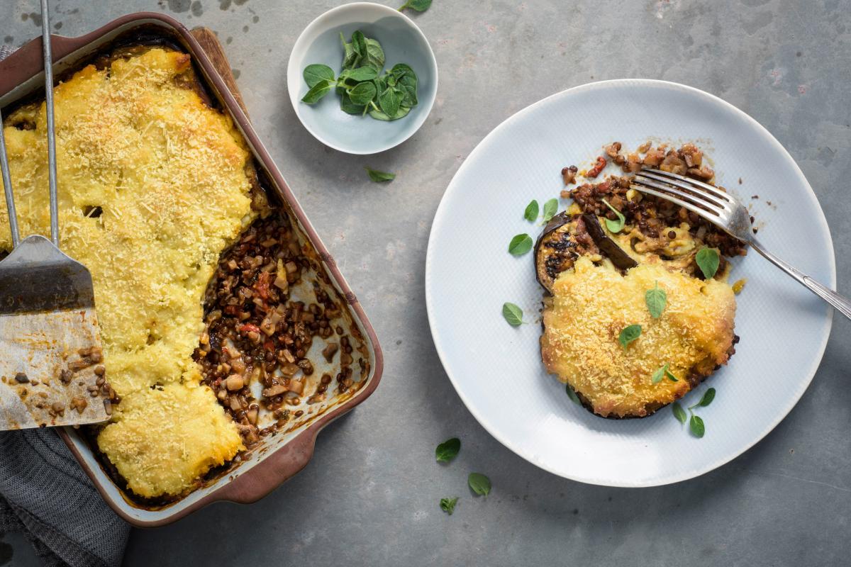 Vegi Linsen-Moussaka - Rezepte | fooby.ch