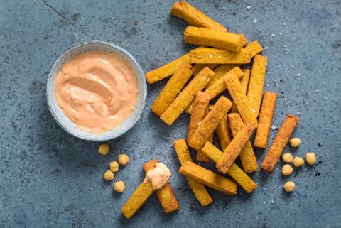 Chickpea fries