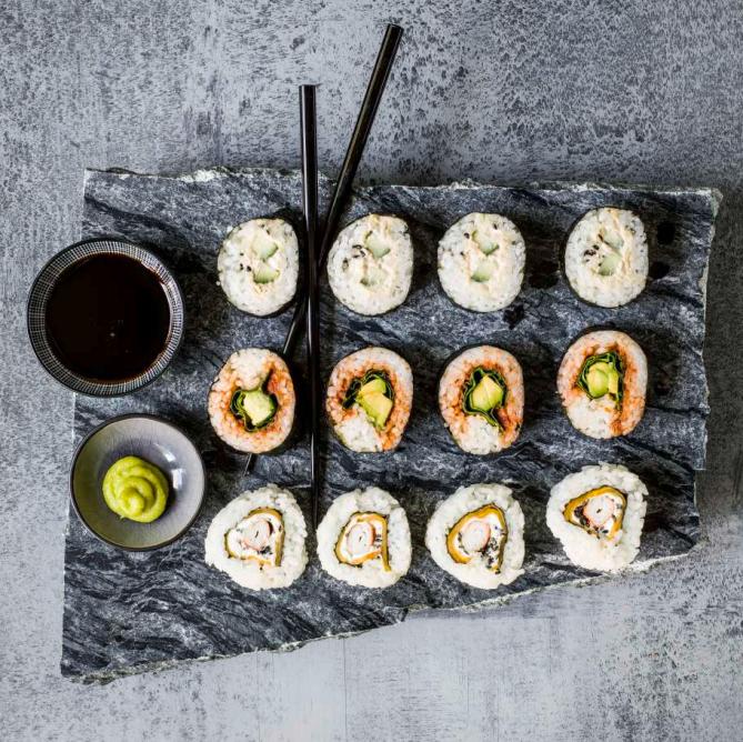 Sushi variations Video