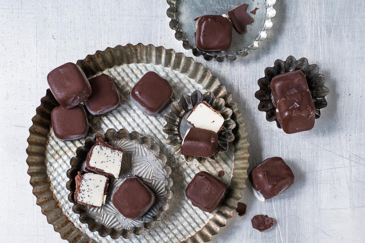 Frozen marzipan cubes - Recipes | fooby.ch
