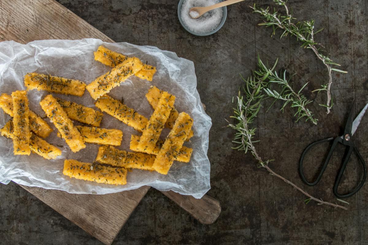 Polenta fries - Recipes | fooby.ch