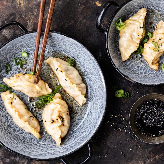 Recette japonaise : La pâte à gyozas - Feuilles à gyozas, Recette