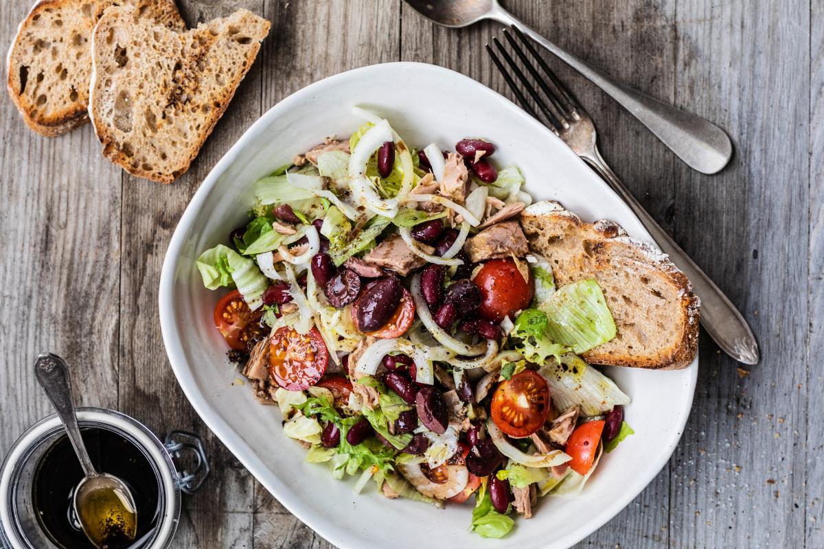Tuna salad - Recipes | fooby.ch