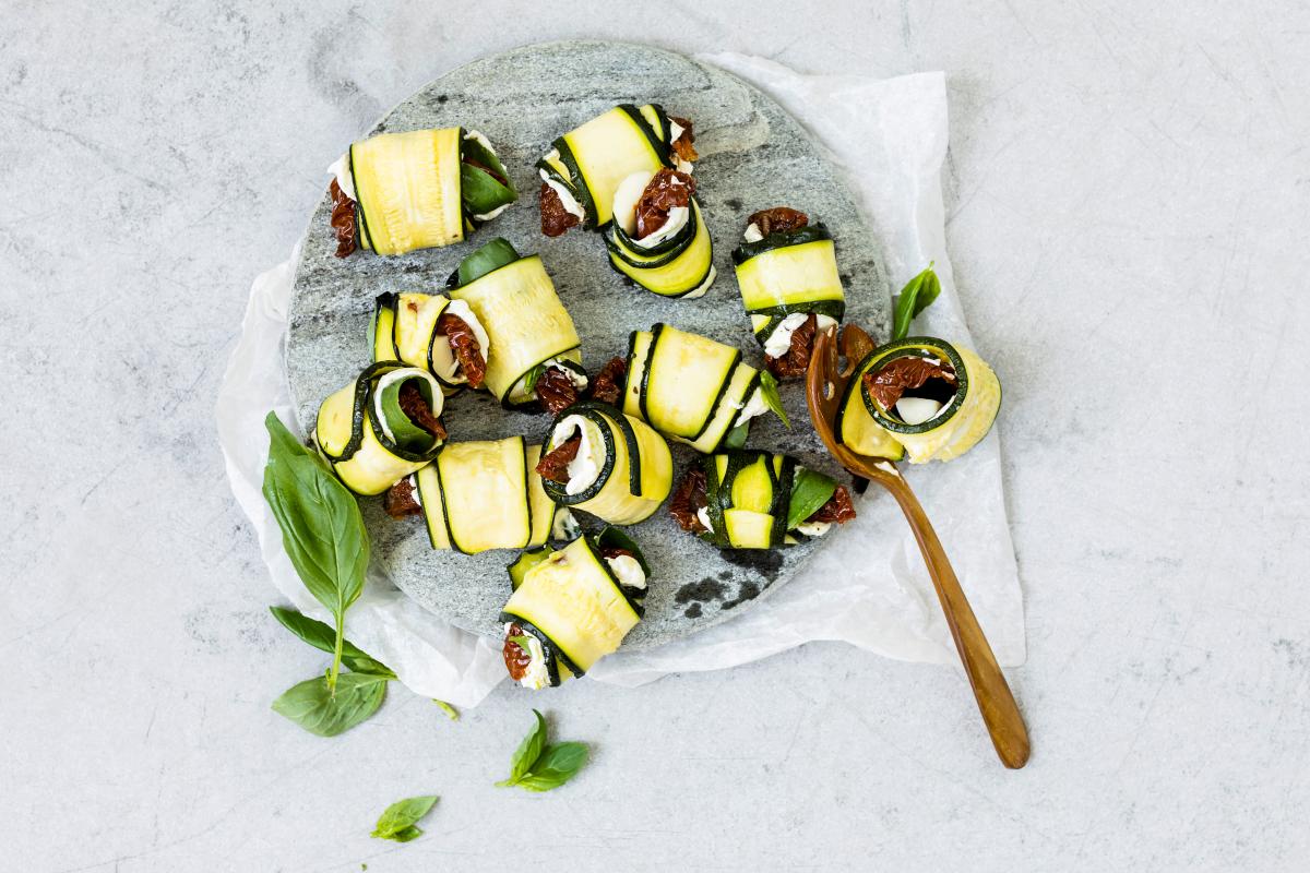 Courgette involtini - Recipes | fooby.ch