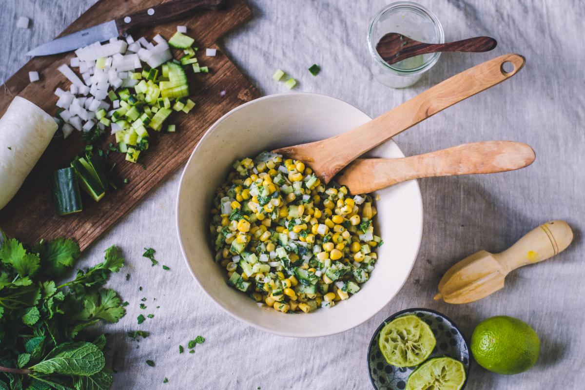 Corn salad - Recipes | fooby.ch