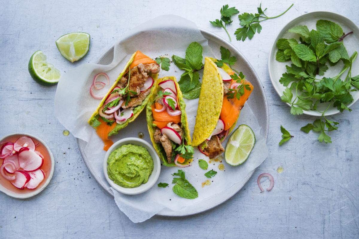 Tacos with veal strips - Recipes | fooby.ch