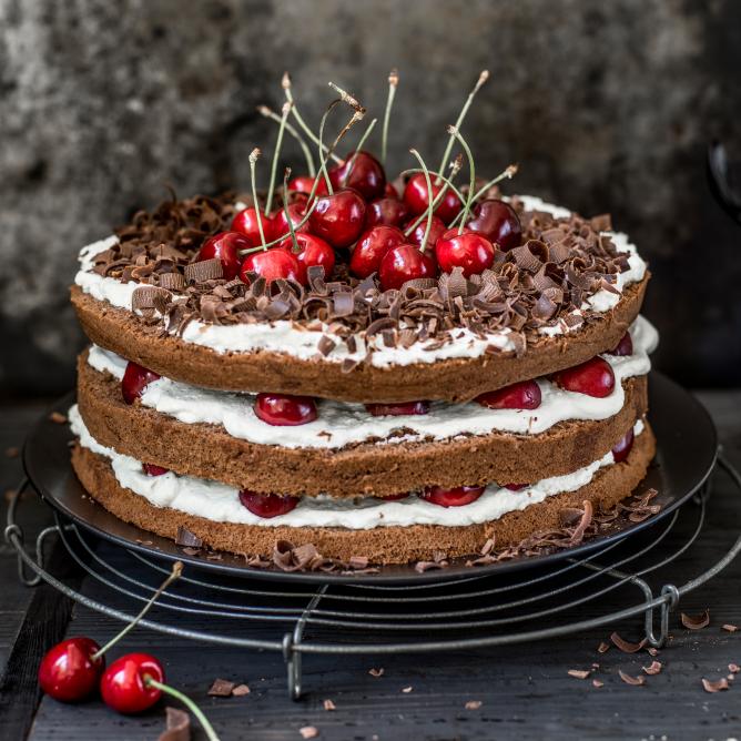 Summery Black Forest Gateau Desserts Coop Ch