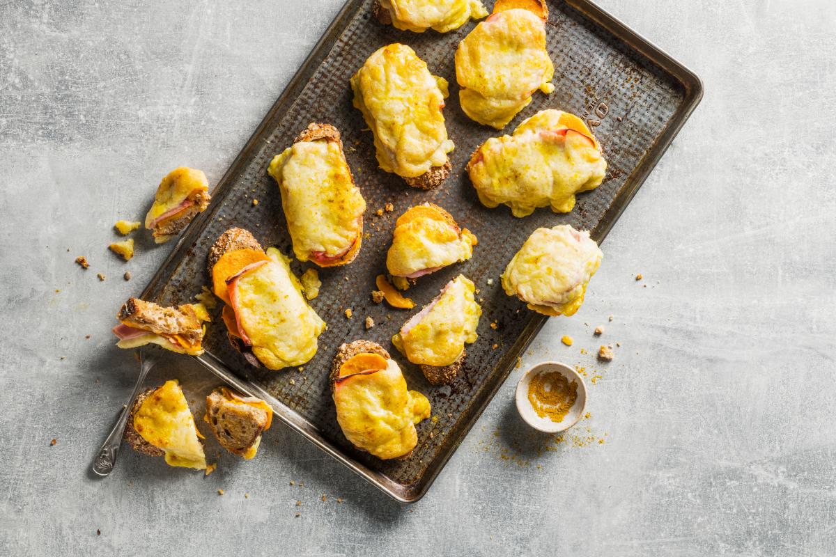 Squash fondue slices - Recipes | fooby.ch