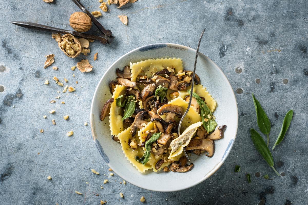 Raviolis aux champignons-image