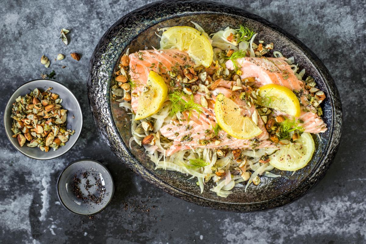 Confit salmon - Recipes | fooby.ch