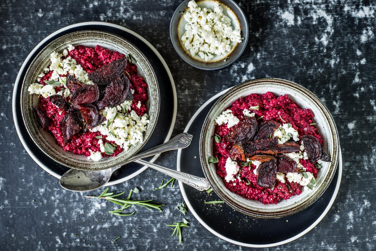 Beetroot millet risotto - Recipes | fooby.ch