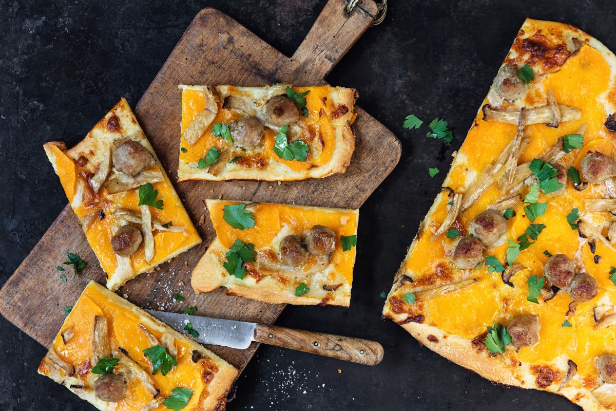 Autumn pizza - Recipes | fooby.ch