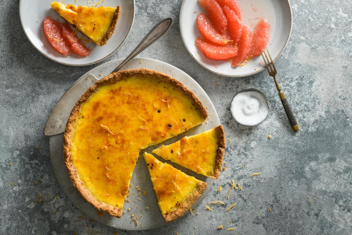 Crème brulée tart - Recipes | fooby.ch