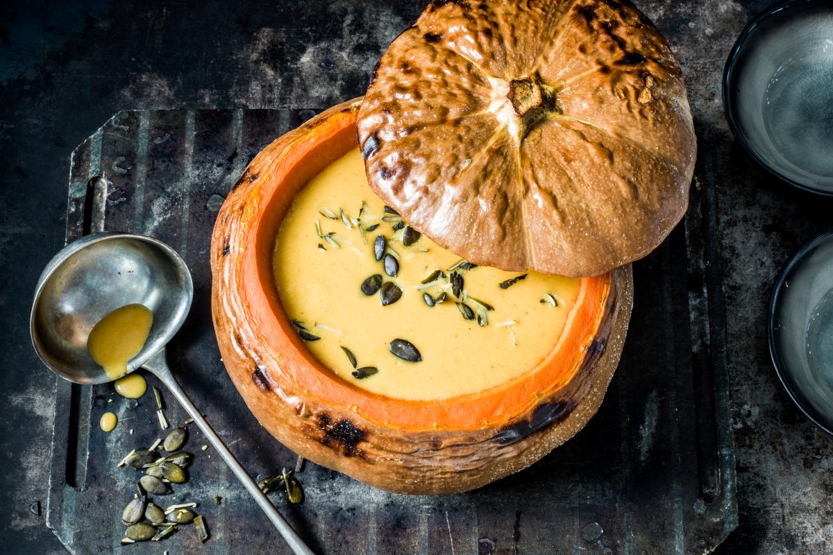 Cream of pumpkin soup - Recipes | fooby.ch