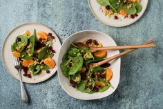 Beetroot and clementine salad