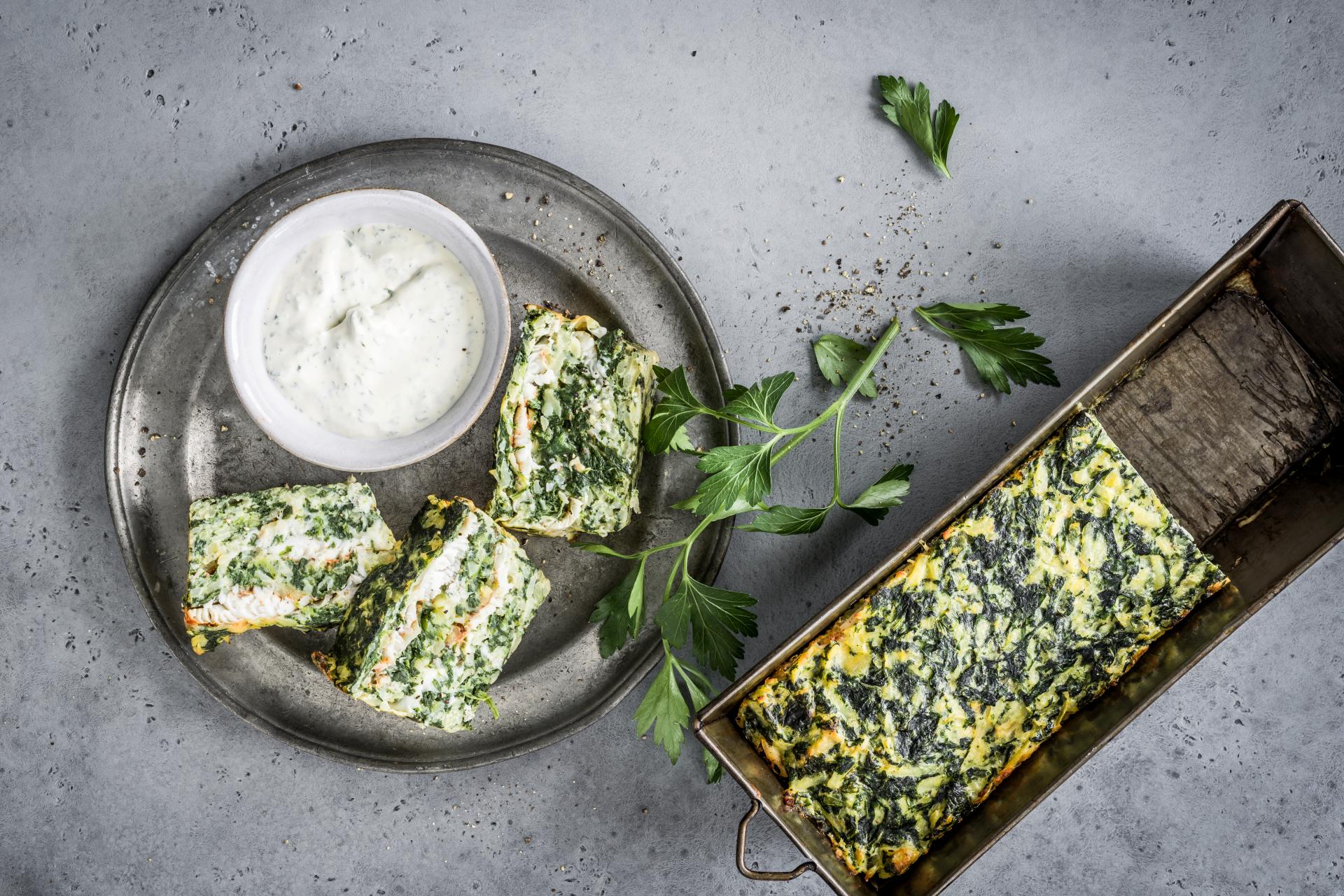 Cake au poisson et aux épinards | Poisson | coop.ch