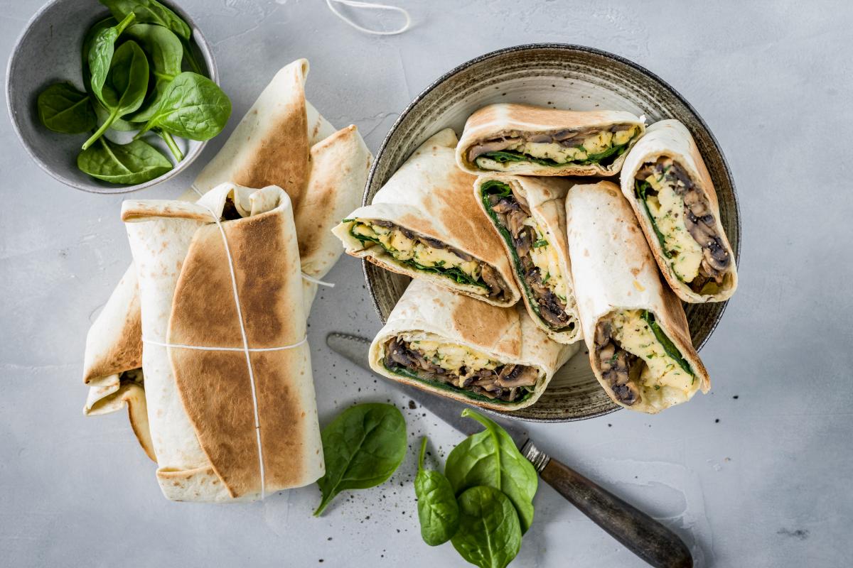 Breakfast burritos - Recipes | fooby.ch