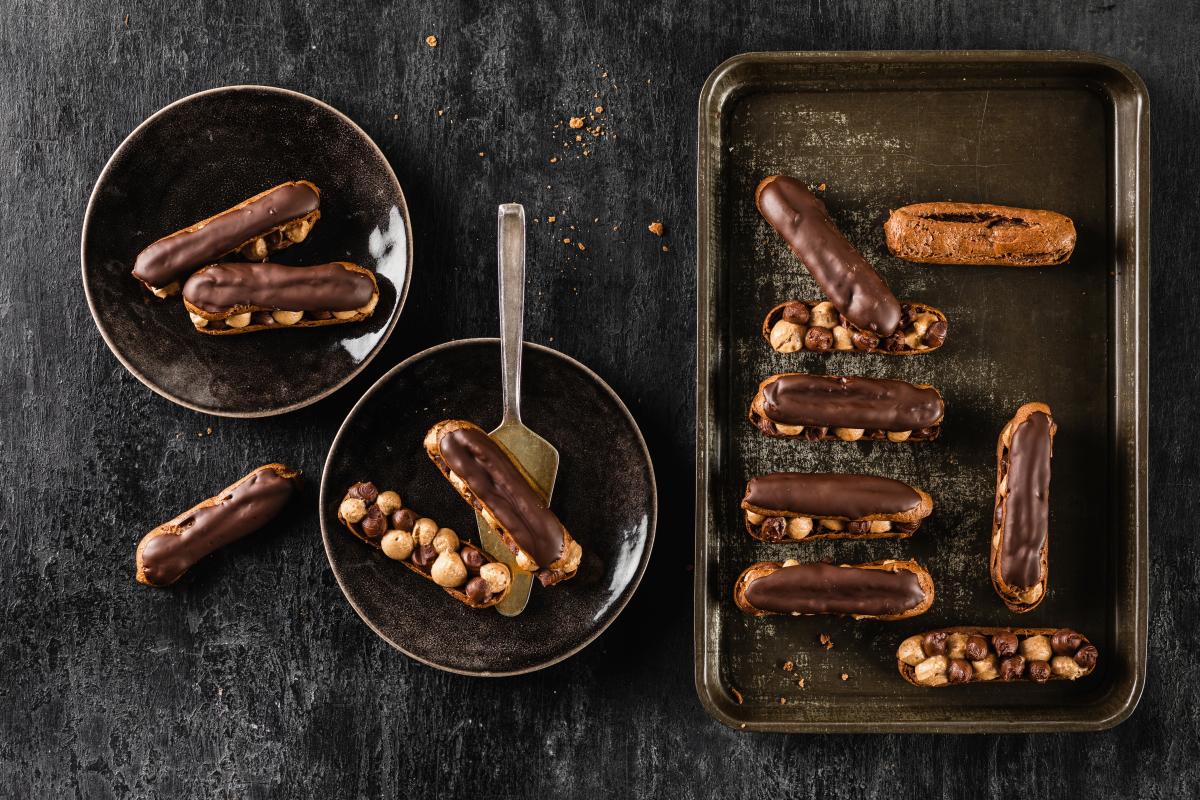 Chocolate éclairs - Recipes | fooby.ch